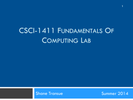 CSCI-1411 Lab-2