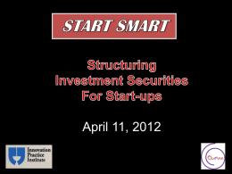 Understanding Investment Securities []