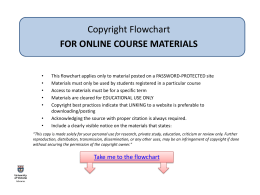 Copyright Flowchart - University of Victoria
