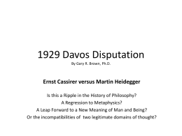PowerPoint - The Dallas Philosophers Forum