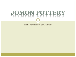 Jomon Pottery Powerpoint
