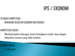 IPS / EKONOMI - WordPress.com
