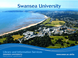 Deploying Eduroam at Swansea University