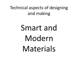 theory. smart materials l3