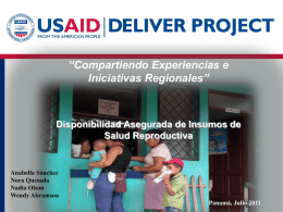 USAID | DELIVER PROJECT PowerPoint Presentation template (01