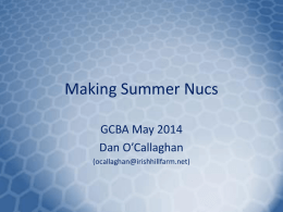 Link to Dan O`Callaghan`s Nuc slides from May 2014 Meeting