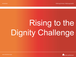 Dignity Challenge (Powerpoint) (opens new window)