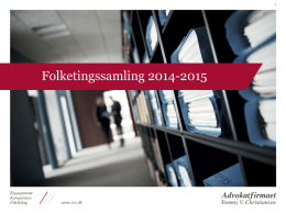 Folketingssamling 2014/2015