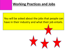 lesson 3 job roles
