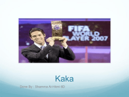 Kaka Powerpoint - 17-005