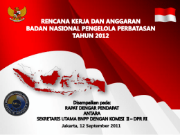 Tahun 2012 Batas wilayah negara dan kawasan