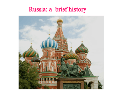 Kievan Russia - CLIO History Journal