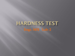 Hardness test 2