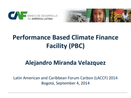 PPT - Latin American Carbon Forum