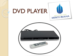 Tugas Kelompok Power Point DVD Player