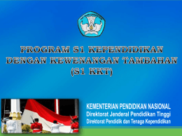 Presentasi Program S-1 KKT_Unesa (ppsx)