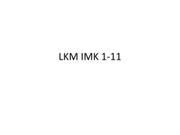 LKM IMK 1-11