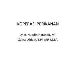 Pembentukan Koperasi