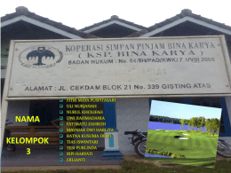 PERSENTASII KUD kelompok 3