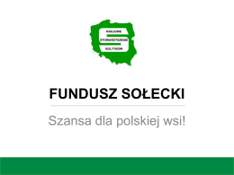 KSS - Fundusz Sołecki