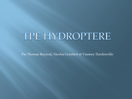 Télécharger - TPE Hydroptère