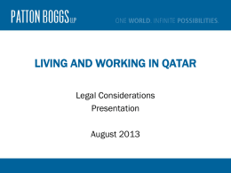 Qatar Employment Law