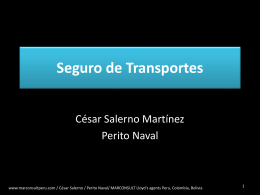 Seguro de Transportes