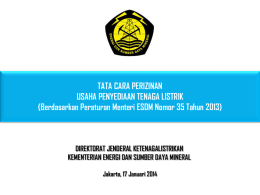Perizinan IUPL, Permen 35 Tahun 2013