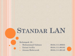 LAN Standards