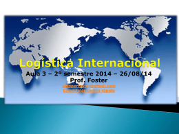 AULA 3 Logística Internacional e Prointer