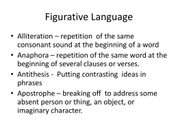Figurative Language - Grade9-10-CST