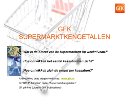 GfK Supermarktkengetallen december 2012
