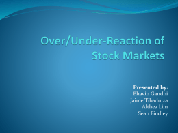 Performance of Relative Strength Portfolios in Event Time