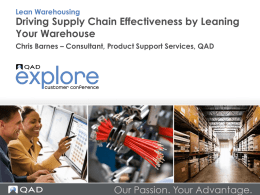 Lean Warehousing