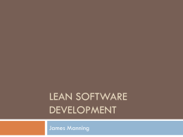 Lean Software Development