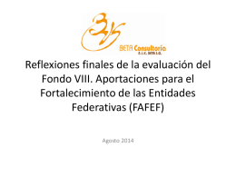 FAFEF - Secretaría de Hacienda
