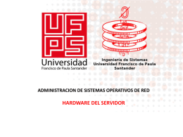 Servidor - Administracion de Sistemas Operativos de Red