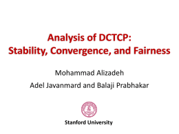 Analysis of DCTCP: Stability, Convergence, and Fairness