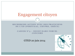 Citizen engagment in time of crisis