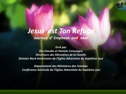 Jesus est Ton Refuge Journee d