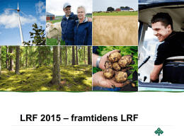 LRF 2015 * framtidens LRF