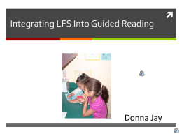 Integrating LFS and guided reading