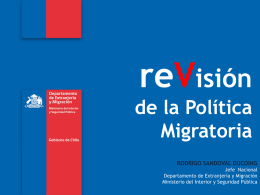 reVisión de la Política Migratoria RODRIGO - FLACSO