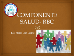 Lic. Maria Luz Laime - DEPORTIVAESPECIAL.org