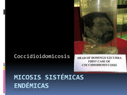 Micosis sistémicas endémicas