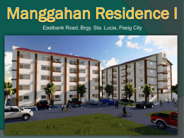 Manggahan Residence I