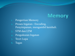 Memory - Psikologi