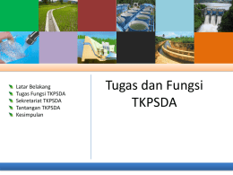 Pendalaman Tugas dan Fungsi