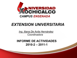 Diapositiva 1 - Universidad Xochicalco