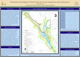 Trail analysis and mapping of Harford Glen for resource